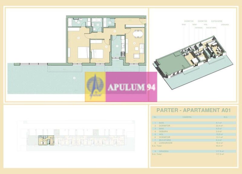 3 cam de vanzare in complex 10 Villas Pallady