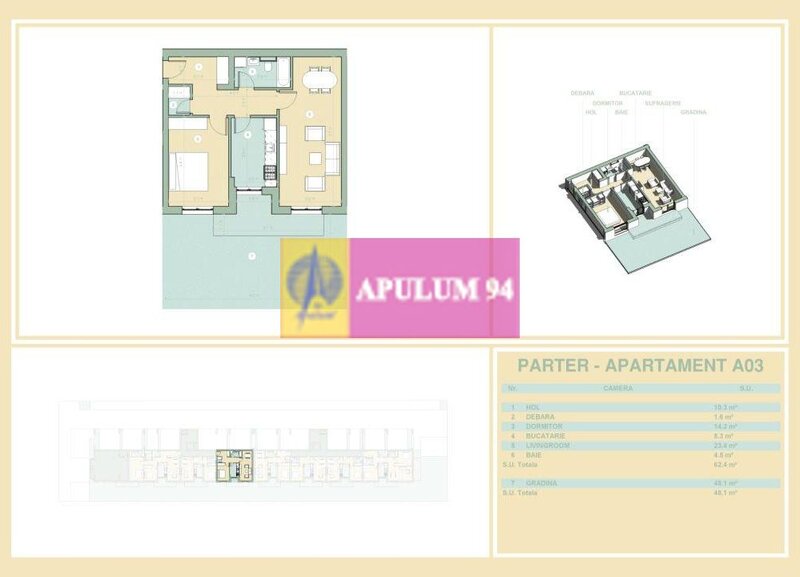 2 cam de vanzare in complex 10 Villas Pallady (cu parcare gratis!!)